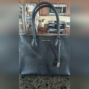 Michael Kors Large Pebbled Leather Accordion Tote